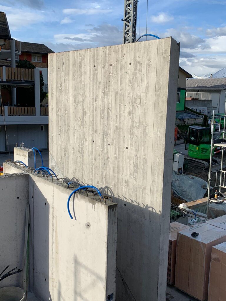 Lignum sägerau – Strukturmatrize Holzstrukturen, Anwendungsbeispiel 5